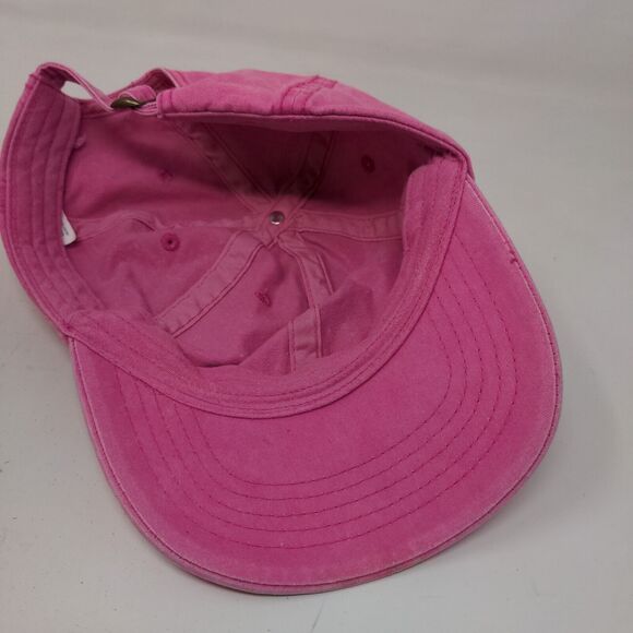 Unbranded Women's Slideback Hat Pink Size OSFM Adjustable Blank - Picture 6 of 7